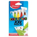 ColorPeps BRUSH JUMBO XXL fixy 5 farieb MAPED