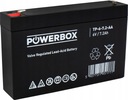 Batéria Powerbox 6V 7,2Ah TP-6-7,2-AA