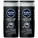 Nivea Men Active Clean sprchový gél 2x500ml