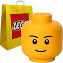 LEGO KONTAJNER BIG HEAD L BOY BOY 27CM 8,5L + TAŠKA