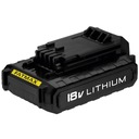 18V Li-ion 1,3Ah batéria STANLEY FATMAX FMC684L