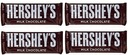 4x43g Mliečna tyčinka HERSHEY'S UK