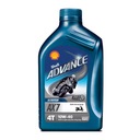 SHELL ADVANCE AX7 10W40 olej polosyntetický 1l