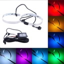 Car Devil Eyes LED RGB Beam halo efekt ref