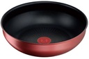 Tefal Ingenio WOK panvica 26 cm INDUKČNÁ Neobmedzene TITÁNOVÁ bordová