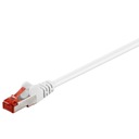 LAN Patchcord CAT 6 S/FTP kábel, biely, 5 m