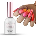 SAUTE NAILS HYBRID NAIL TOP 8ml GLOSSY TOP NO WIPE