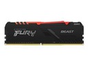 KINGSTON 32GB 3600MHz DDR4 CL18 DIMM súprava 2 FURY Beast RGB