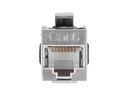 LANBERG feed-thru keystone konektor RJ45->RJ45