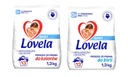 Lovela Baby Hypoalergénny prací prášok 2x 1,3 kg Farba Biela