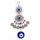 Turecké modré amulety Evil Eye Talizmany Nástenné umenie