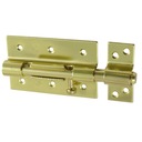 Oceľová západka Bolt Lock Gold 100x67 mm