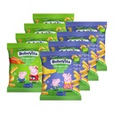 Bobovita BIO Peppa Pig chrumky s banánom a mrkvou SET 8 x 20 g