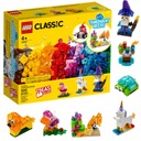 LEGO Classic Kreatívne priehľadné kocky 11013