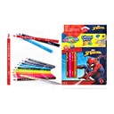 Hrubé pastelky JUMBO Colorino Disney SPIDERMAN 13 col. + orezávatko DOVOLENKY