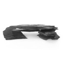 Skalné akvárium Stone Black Slate 1kg