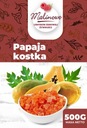 PAPAYA SUŠENÁ KANDIZOVANÁ KOCKA 500g NATURAL