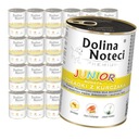 Dolina Noteci Premium Junior 24x400g Mokré krmivo pre šteňatá Kuracie žalúdky