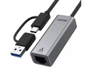 USB - RJ-45 adaptér UNITEK 0,3 m