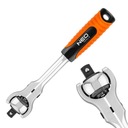 NEO TOOLS RAČŇOVÝ KĽÚČ 1/2 360° 72T CRV 250MM TUV M+T 08-546