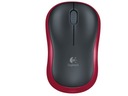 Myš LOGITECH M185 červená 1000 DPI