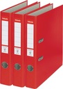 ESSELTE EKO BINDER A4 50MM NARROW RED x3