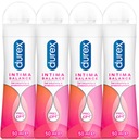 4x 50 ml = 200 ml DUREX INTIMA BALANCE Intímny gél, jemný, bez parabénov