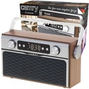 RETRO KUCHYNSKÉ RÁDIO Drevené BLUETOOTH USB FM SD