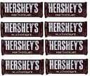 8x43g HERSHEY'S mliečna čokoláda čokoládová tyčinka UK