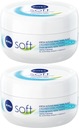 NIVEA hydratačný krém SOFT CREAM 200 ml x2