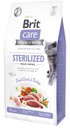 BRIT CARE CAT GF STERILIZOVANÁ KONTROLA HMOTNOSTI 7 KG