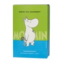 Moomin Green Tea Malinový čaj 20 pyramíd Teministeriet