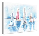 Obraz na plátne Yachts Rose Jennifer 40x30 cm