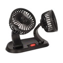 5V ventilátor do auta s duálnym USB portom