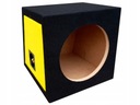 Uzavretá skrinka pre subwoofer 25 cm 22l MDF