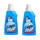 Calgon POWER čistiaci gél do práčky 3 v 1 odstraňovač vodného kameňa 750 ml x 2