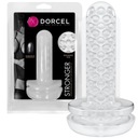 Transparentný návlek na masturbáciu Sexpresso TPE - Dorcel