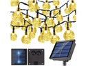 SOLAR GARLAND Záhradné svietidlá 40LED 5m