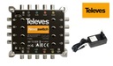 Multiswitch 5x8 Televes NEVO 714503 + zdroj