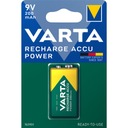 1x BATÉRIA VARTA BATÉRIA 9V 200mAh 8,4V 6F22