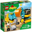 LEGO Duplo 10931 Nákladné a pásové rýpadlo