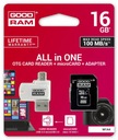 GOODRAM 16GB M1A4 UHS-I microSDHC karta + adaptér