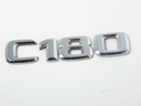 Mercedes Emblem C180 C 180 Nápis Ploché písmená