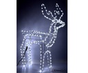 REINDEER 3D LED COOL WHITE MOTION. HLAVA 125 cm XXL