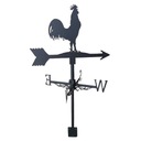 Weathervane Fence Mount Black 2 Style Weathervane