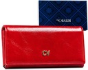 Veľká elegantná dámska peňaženka na patentky Cavaldi