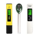 PH meter, súprava na testovanie záhradnej pôdy 3 v 1, TDS PPM M