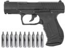 Pištoľ Walther P99 DAO CO2 ASG, 520 fps, kovový zámok, zásobník na 15 guľôčok