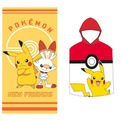 PONCHO SET 50x115 + UTERÁK 70x140 POKEMON POKEMON