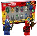 HRAČKA NINJAGO POSTAVKY BLOKOV ĽUDÍ POSTAVY PRE DETI MINI 12 KS